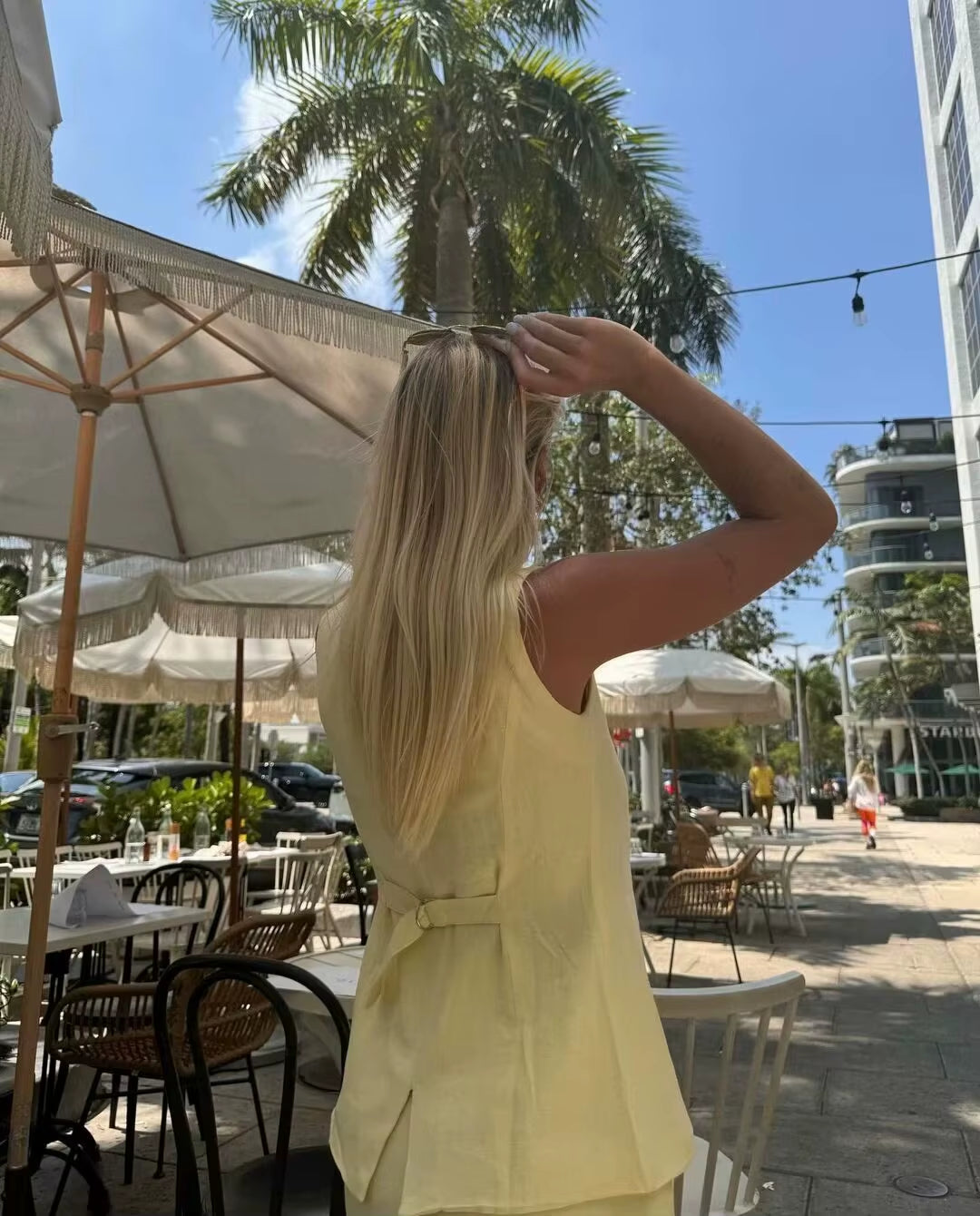 2024 Summer Women'S Suit Female O-Neck Sleeveless Long Vest + Mini Shorts Sets for Women 2 Pieces Lady Elegant Outfits